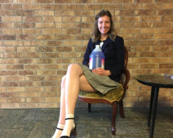 Channeling Winona Ryder from Heathers...right before she kills Heather. Heathers