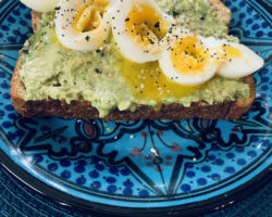 Avo-doin it this morning. Avo-doin it this morning.