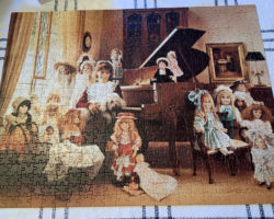 Dolls, they're not that scary... boo 👻 Dolls, they're not that scary... boo